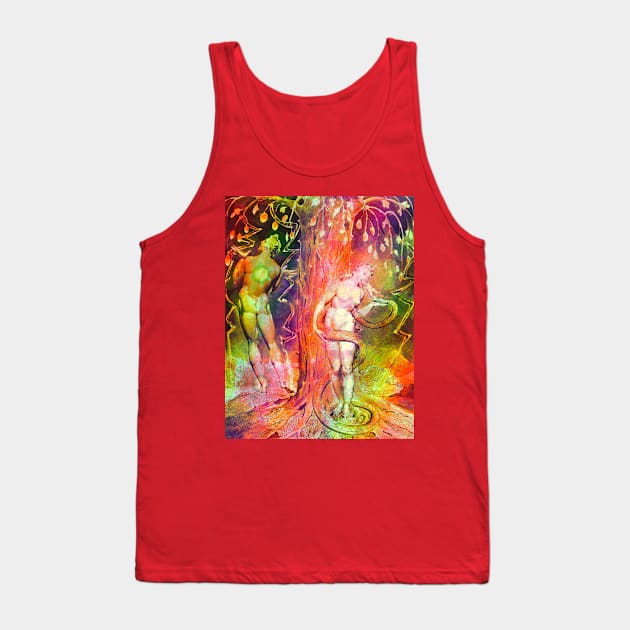 Temptation of Eve William Blake Tank Top by indusdreaming